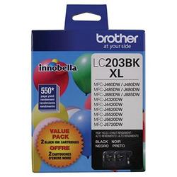 LC2032PKS Brother Original (OEM) 2 Pack Black High Yield (XL) inkjet cartridges