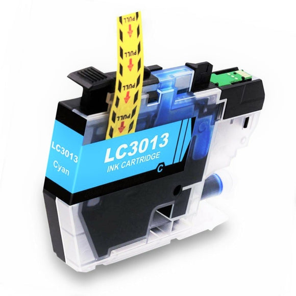 LC3013C Compatible high yield cyan inkjet cartridge for Brother