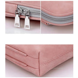 PU Leather Waterproof Scratch-resistant Laptop Briefcase 13" 14" 15" MacBook / Notebook Shoulder Bag
