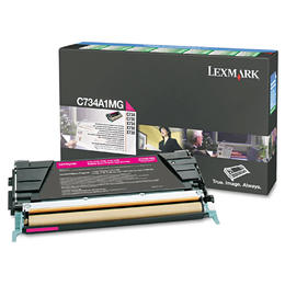 Lexmark C734A1MG C73X/X73X Magenta Toner Cartridge for  Vancouver