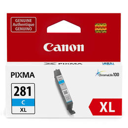 Canon CLI-281XLC Ink. Vancouver free delivery.