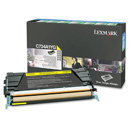 Lexmark C734A1YG C73X/X73X Yellow Toner Cartridge for  Vancouver