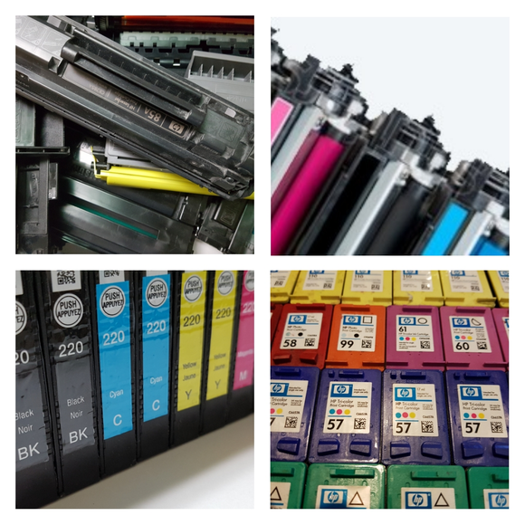 Afetermarket, clone, recycle, remanufactured, refill, compatible, ink inkjet toner ribbon Vancouver 