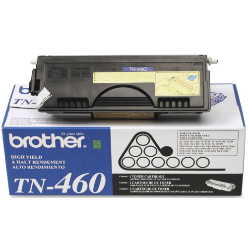 TN460 Brother Original (OEM) Black Laser Toner Cartridge