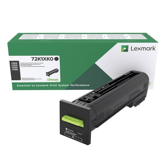 Lexmark 72K1XK0 CS820 Extra High Yield Black Toner Cartridge for CS820, CX820, CX825, CX860 Vancouver