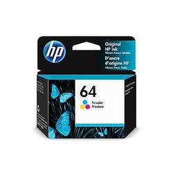 HP 64 N9J89A Original Tri-Color Ink Cartridge