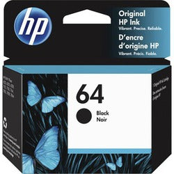 HP 64 N9J90A Original Black Ink Cartridge