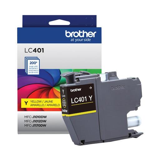 LC401YS Brother Original (OEM) Yellow Inkjet Cartridge