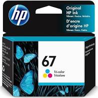 HP 67 3YM55AN Original Tri-Color Ink Cartridge