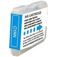 LC51C Compatible cyan inkjet cartridge for Brother