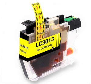 LC3013Y Compatible high yield yellow inkjet cartridge for Brother