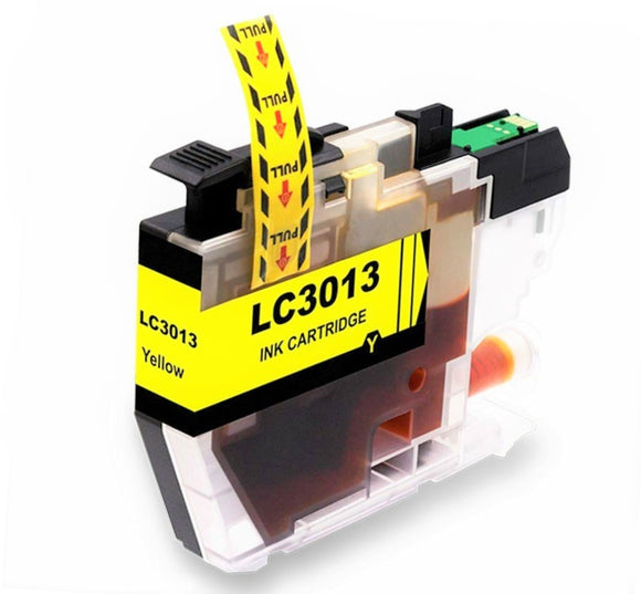 LC3013Y Compatible high yield yellow inkjet cartridge for Brother
