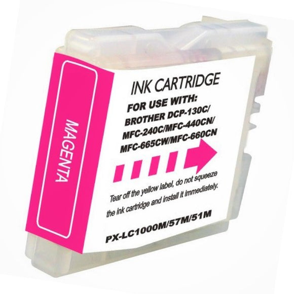 LC51M Compatible magenta inkjet cartridge for Brother
