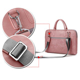 PU Leather Waterproof Scratch-resistant Laptop Briefcase 13" 14" 15" MacBook / Notebook Shoulder Bag