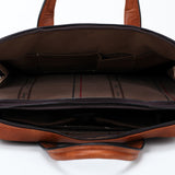 JEEP BULUO Leather Laptop Briefcase Bags/ Shoulder Bags for 14"  laptop/ MacBook/ notebook 2Pcs Set