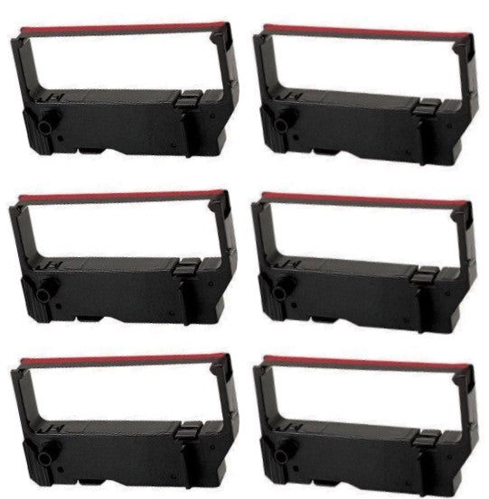 RC200/SP200-BK/R compatible Black/Red Ribbon for Star 6/Box