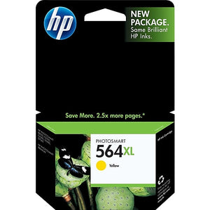 HP 564XL CB325W Original High Yield Yellow Ink Cartridge