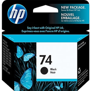 HP 74 CB335W Original Black Ink Cartridge