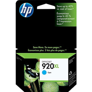 HP 920XL CD972A Original Cyan High Yield Ink Cartridge