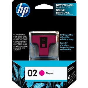 HP 02 C8772W Original Magenta Ink Cartridge