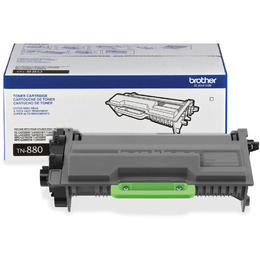 TN880 Brother Original (OEM) Black Laser Toner Cartridge