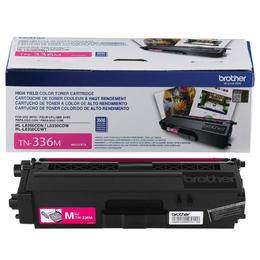 TN336M Brother Original (OEM) Magenta High Yield Toner Cartridge