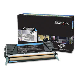 Lexmark X748H1CG High Yield Cyan Toner Cartridge for X748 Vancouver