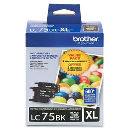 LC752PKS Brother Original (OEM) 2 Pack High Yield (XL) Black Inkjet Cartridges