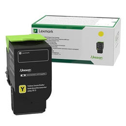 Lexmark 78C10Y0 Standard Yield Yellow Toner Cartridge for CS421, CS521, CS622, CX421, CX522, CX622, CX625