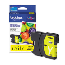 LC61YS Brother Original (OEM) Yellow Inkjet Cartridge
