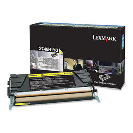 Lexmark X748H1YG High Yield Yellow Toner Cartridge for X748 Vancouver