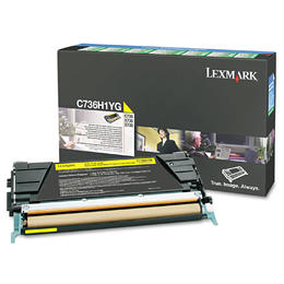 Lexmark C736H1YG C736/X736/X738 High Yield Yellow Toner Cartridge for  Vancouver
