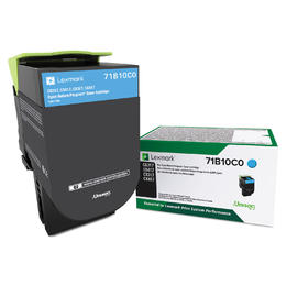 Lexmark 71B10C0 CS417, CX417 Cyan Toner Cartridge for CS317, CS417, CX317, CX417 Vancouver