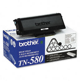 TN580 Brother Original (OEM) Black Laser Toner Cartridge