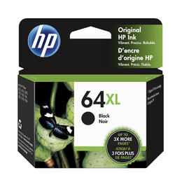 HP 64XL N9J92A Original High Yield Black Ink Cartridge