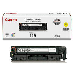 Canon 118Y OEM Yellow Toner Vancouver  