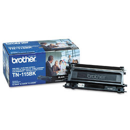 TN115BK Brother Original (OEM) Black High Yield Toner Cartridge