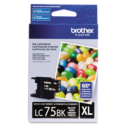 LC75BKS Brother Original (OEM) Black High Yield (XL) Inkjet Cartridge