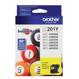 LC201YS Brother Original (OEM) Yellow Inkjet Cartridge