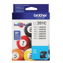 LC201CS Brother Original (OEM) Cyan Inkjet Cartridge