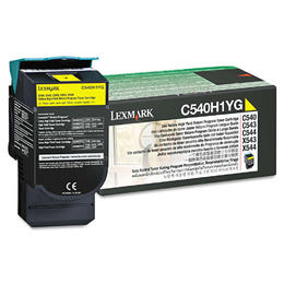 Lexmark C540H1YG C544/X544 High Yield Yellow Toner Cartridge for C540, C543, C544, X543, X544 Vancouver