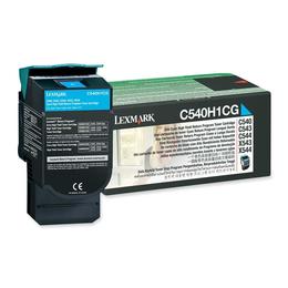 Lexmark C540H1CG C544/X544 High Yield Cyan Toner Cartridge for C540, C543, C544, X543, X544 Vancouver