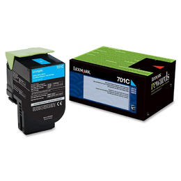 Lexmark 70C10C0 701C Cyan Toner Cartridge for CS310, CS410, CS510 Vancouver