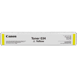 Canon 034Y OEM Yellow Toner Vancouver  