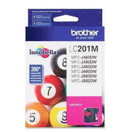 LC201MS Brother Original (OEM) Magenta Inkjet Cartridge