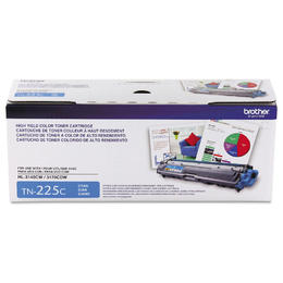 TN225C Brother Original (OEM) Cyan High Yield Toner Cartridge