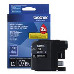 LC107BKS Brother Original (OEM) Black Super High Yield (XXL) inkjet cartridge
