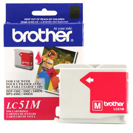 LC51MS Brother Original (OEM) Magenta Inkjet Cartridge