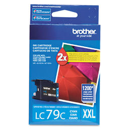 LC79C Brother Original (OEM) Cyan Super High Yield (XXL) inkjet cartridge