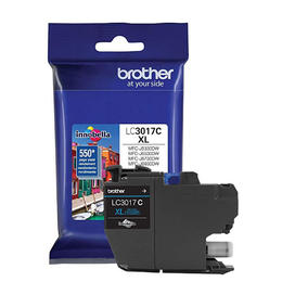 LC3017CS Brother Original (OEM) Cyan High Yield (XL) Inkjet Cartridge